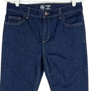 Wonder Nation Girls Straight Leg Classic Fit Stretch Blue Denim Jeans Sz 16 NWOT